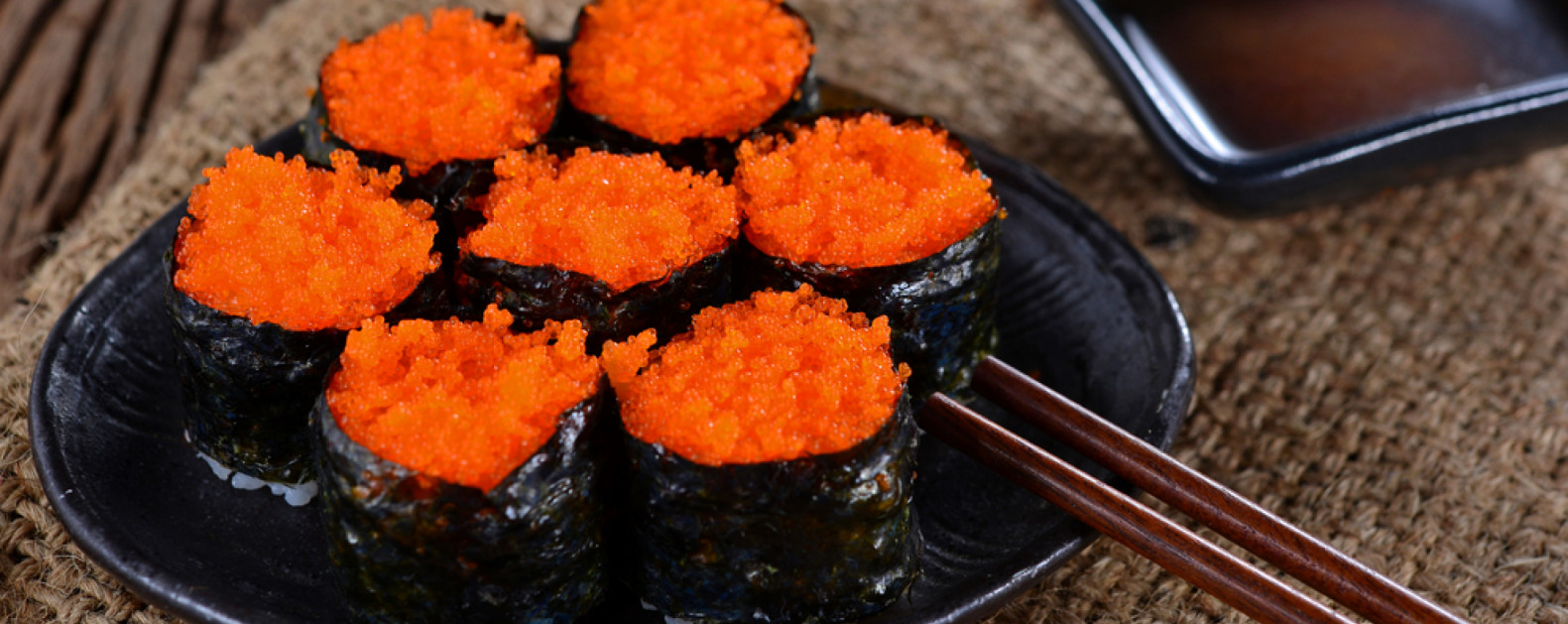 The Delicacy of Sushi Tobiko at Kagura Restaurant